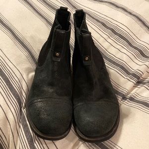 Like New Ugg Boots Black Suede (Men’s)